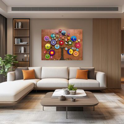 Tree of Life - Bead Mosaic - Maria Laura Art