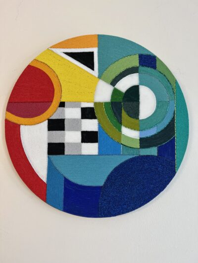 Colorful Existence - Contemporary Bead Mosaic