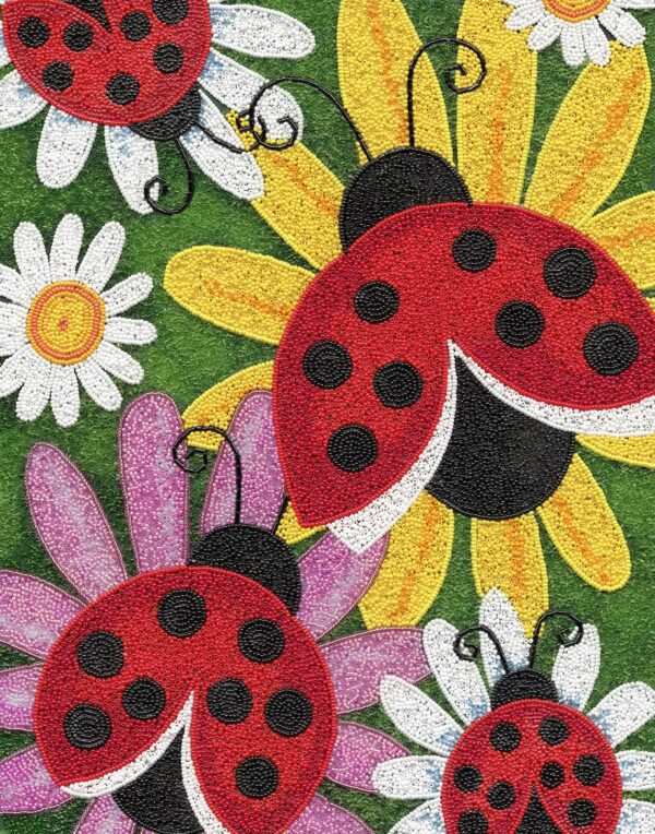 Ladybug's Garden Print - Maria Laura Art