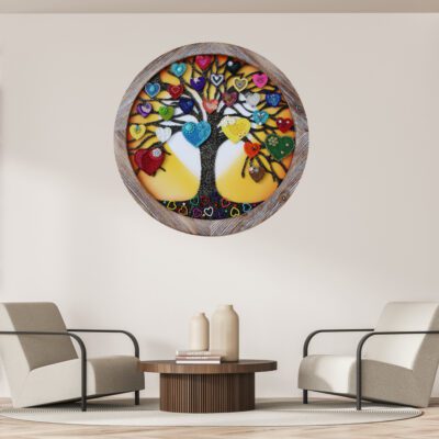 Tree of Love - Maria Laura Art - Bead Mosaic