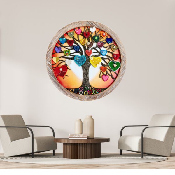 Tree of Love - Bead Mosaic - Maria Laura Art