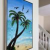 Palmscape - Bead Mosaic - Maria Laura Art