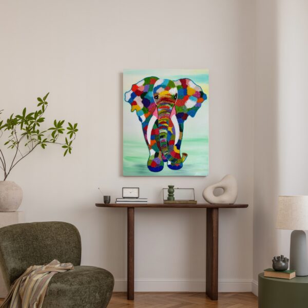 Stomper - Glass Bead Mosaic - Maria Laura Art
