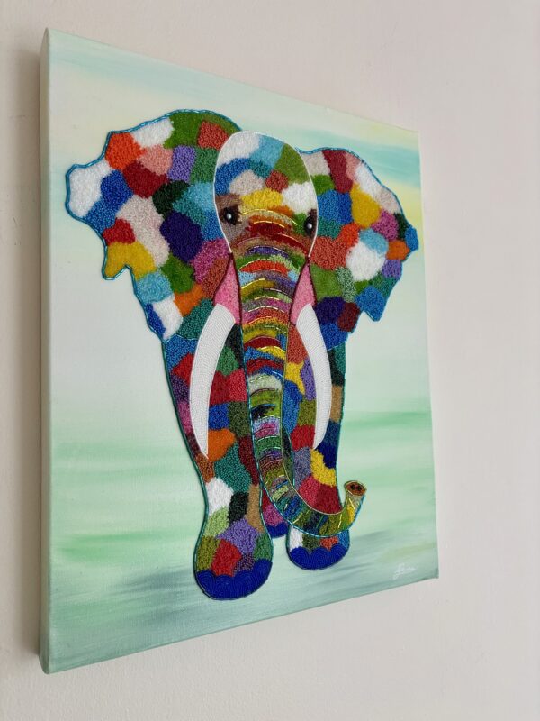Stomper - Glass Bead Mosaics - Maria Laura Art