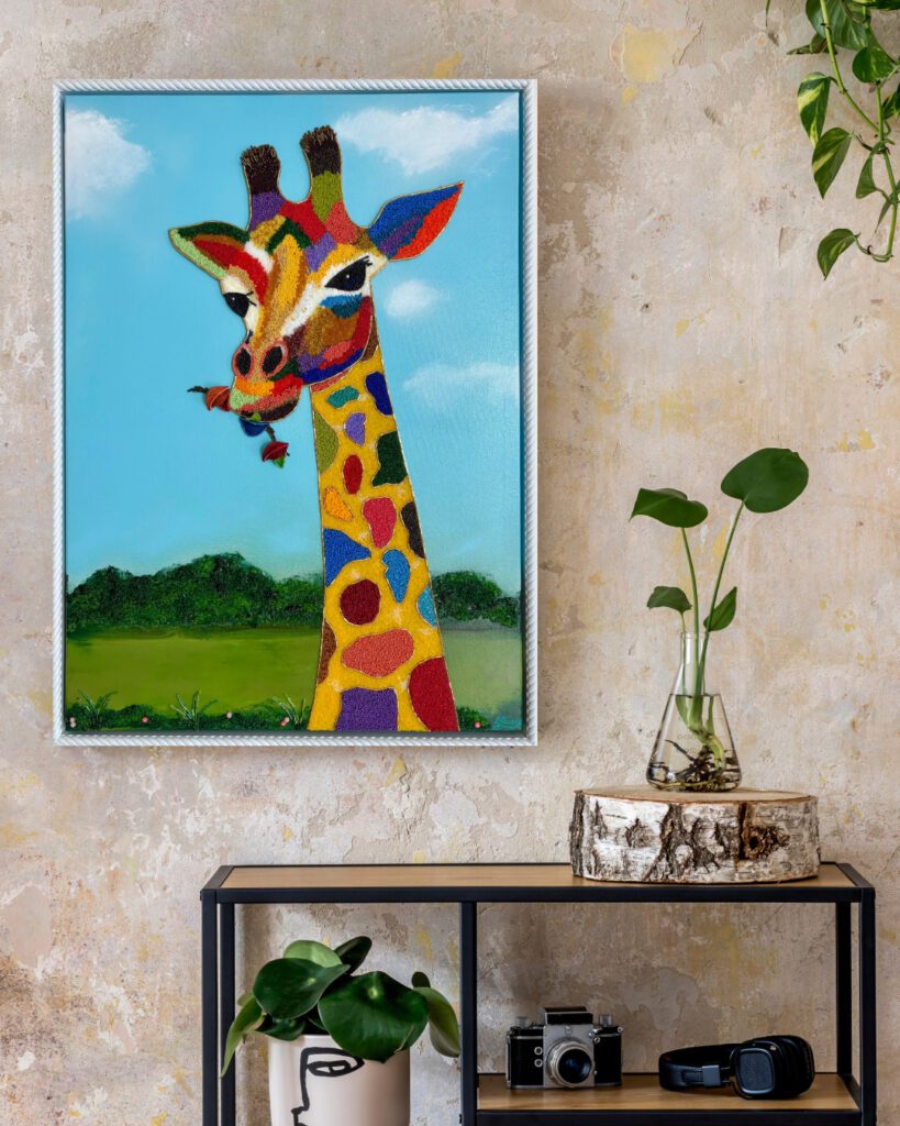 Spots - Maria Laura Art - Bead Mosaic