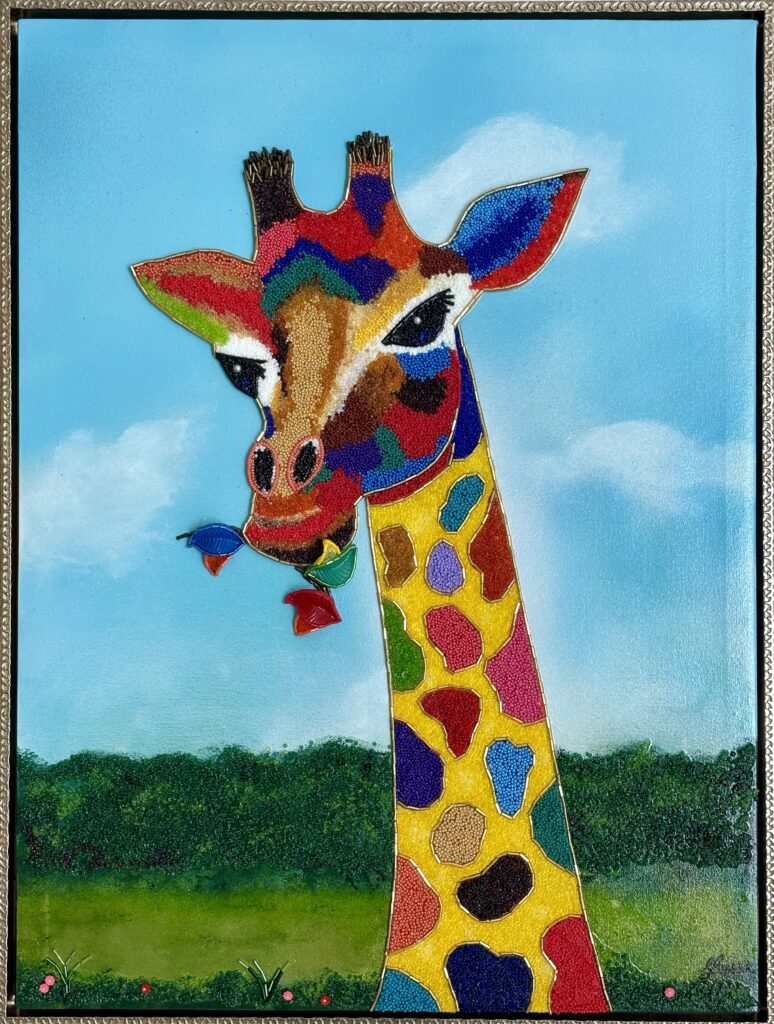 Sprinkles - Bead Mosaic- Maria Laura Art