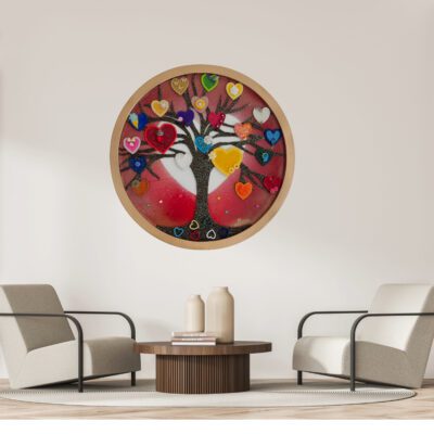 Tree of Love - Bead Mosaic - Maria Laura Art