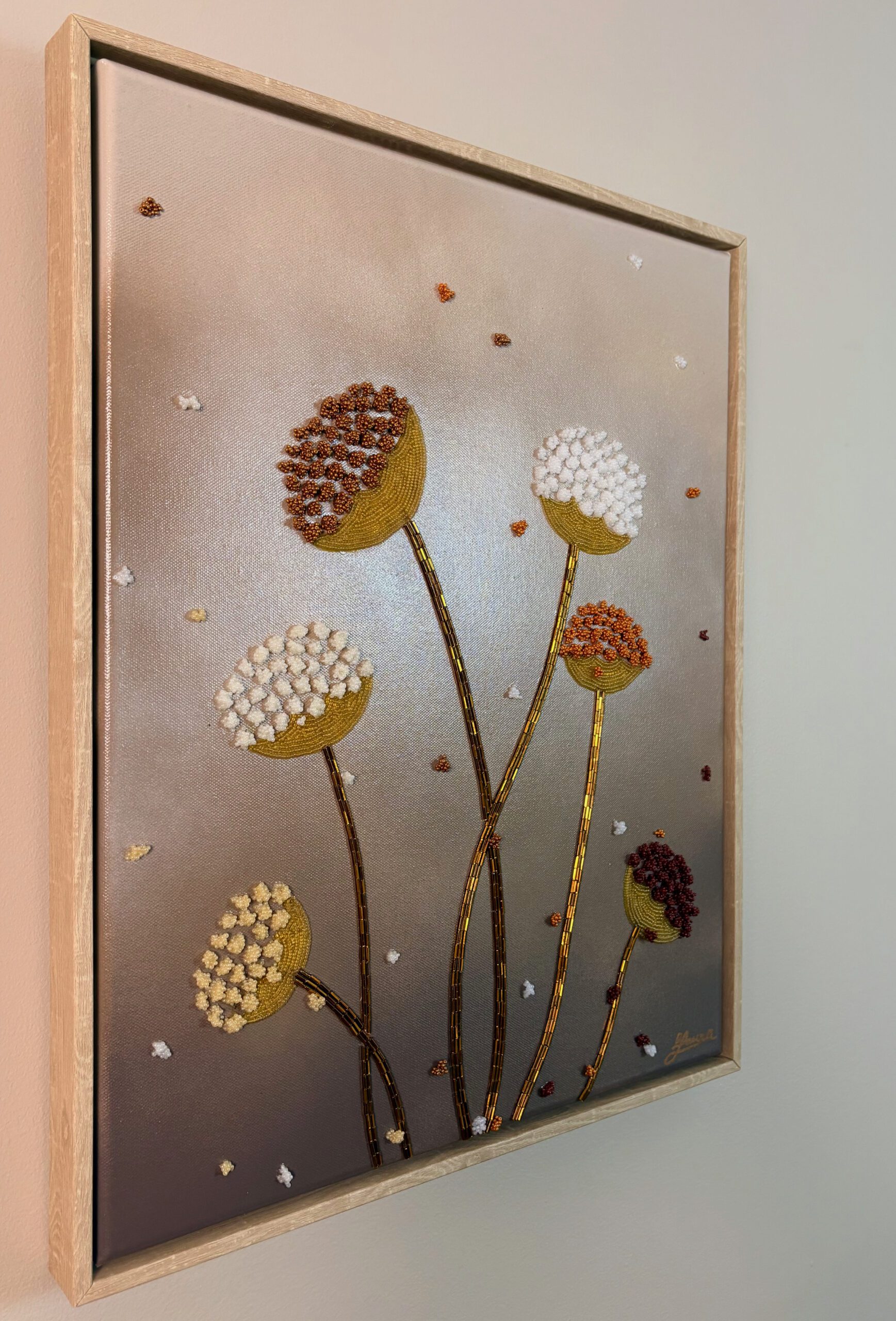 Bead Mosaic - Maria Laura Art
